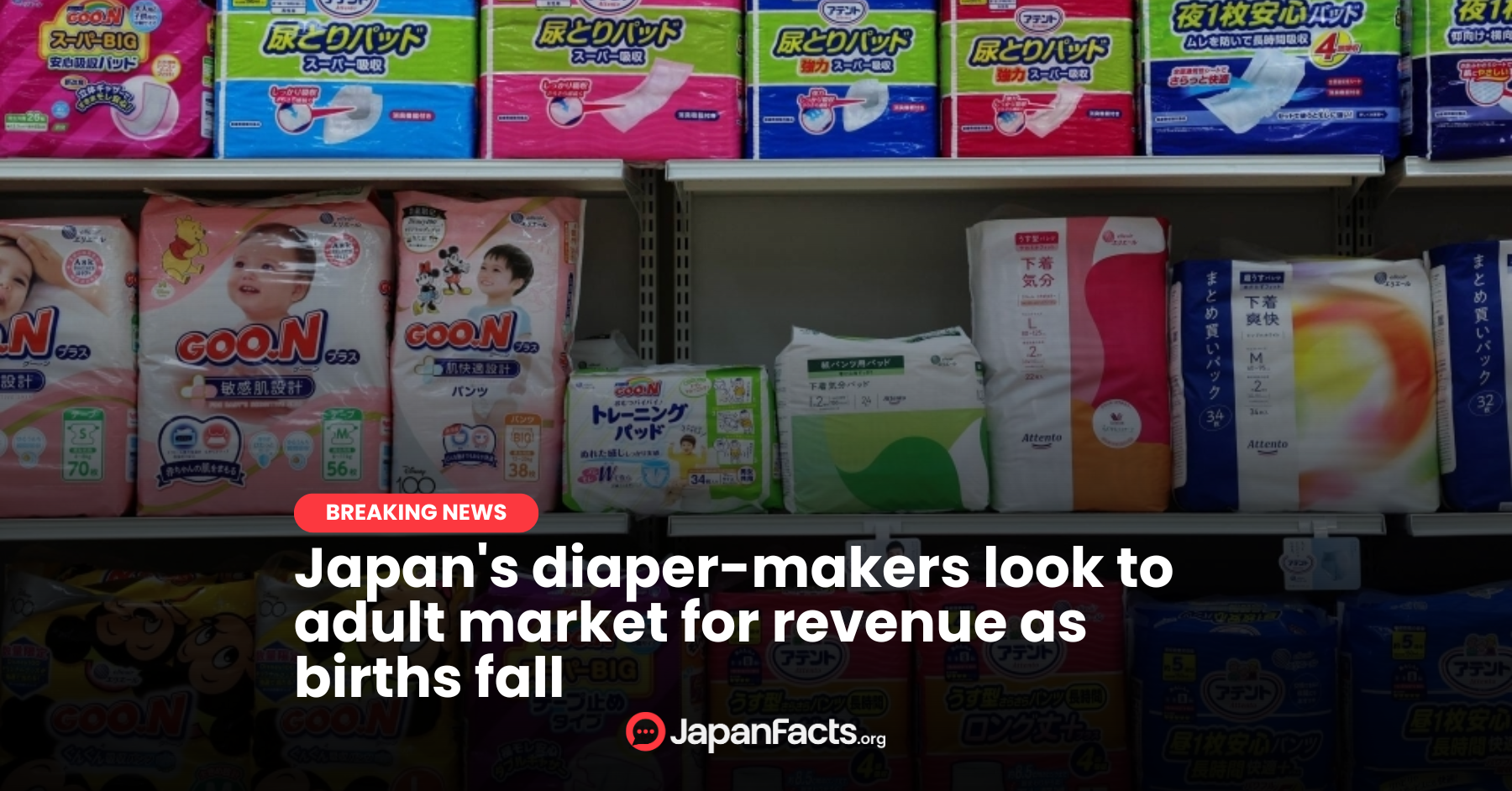 Japan's Adult Diaper Market Booms: Aging Population Drives Demand