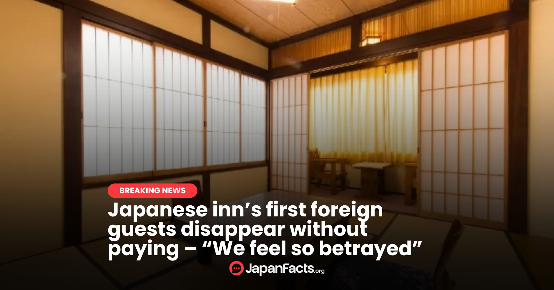 A Japanese Inn's Betrayal