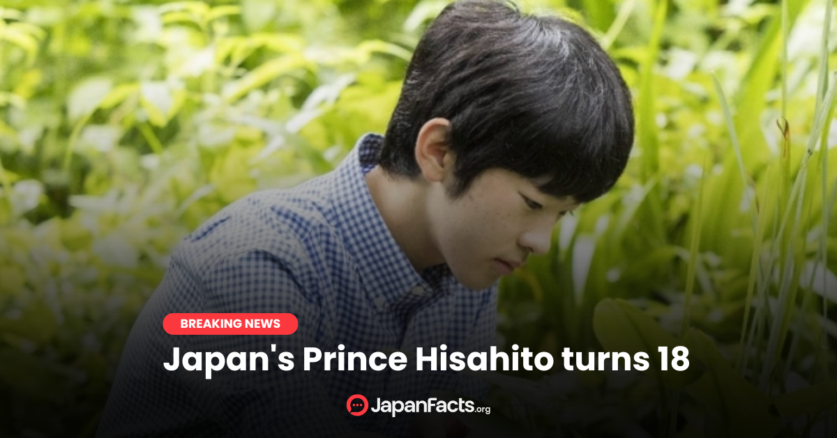 Japan’s Future Emperor Reaches Milestone