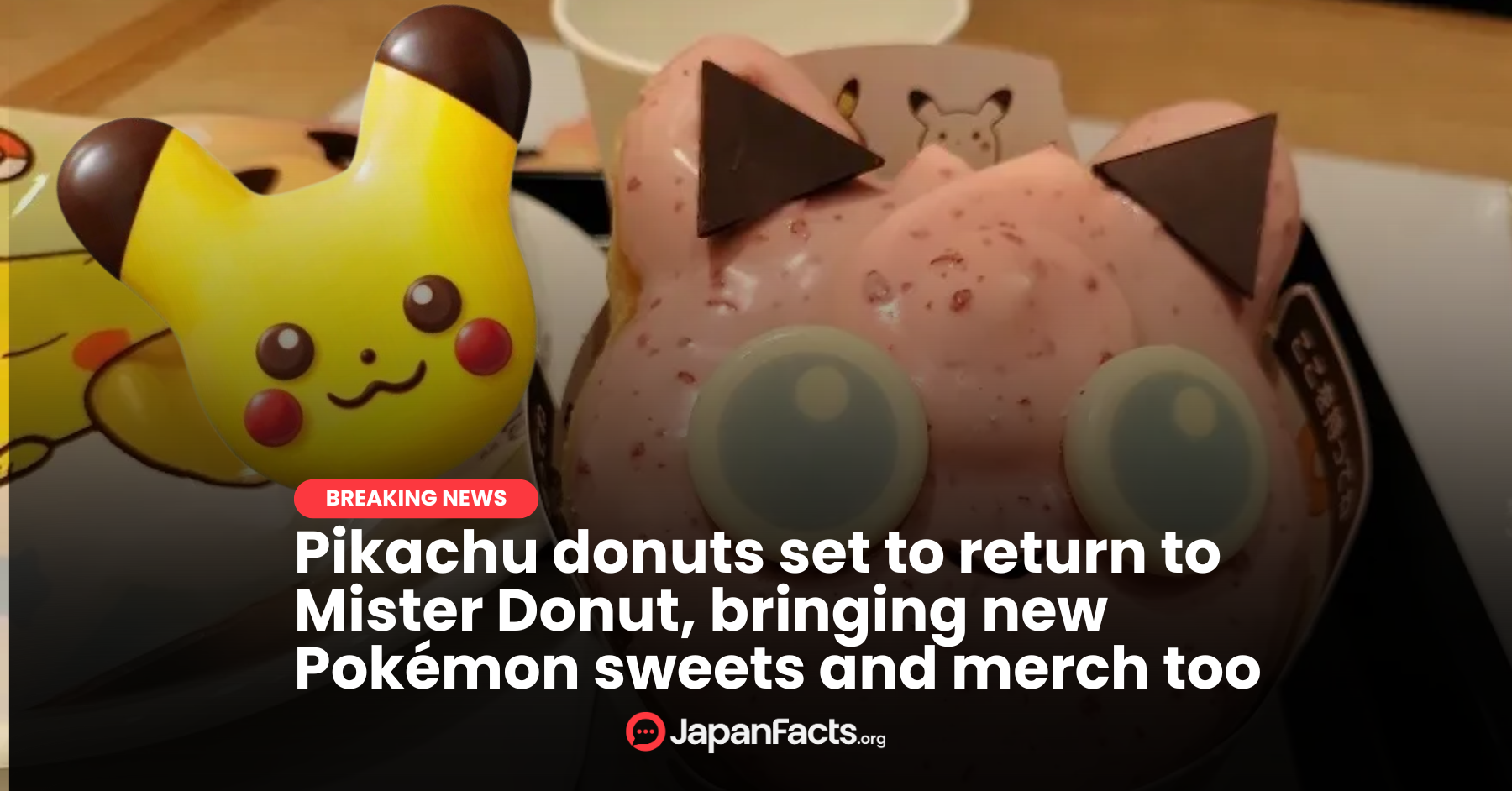 Pikachu Donuts Are Back!