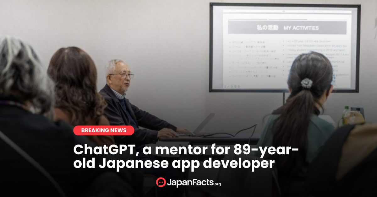 Elderly Japanese App Developer Shines with AI