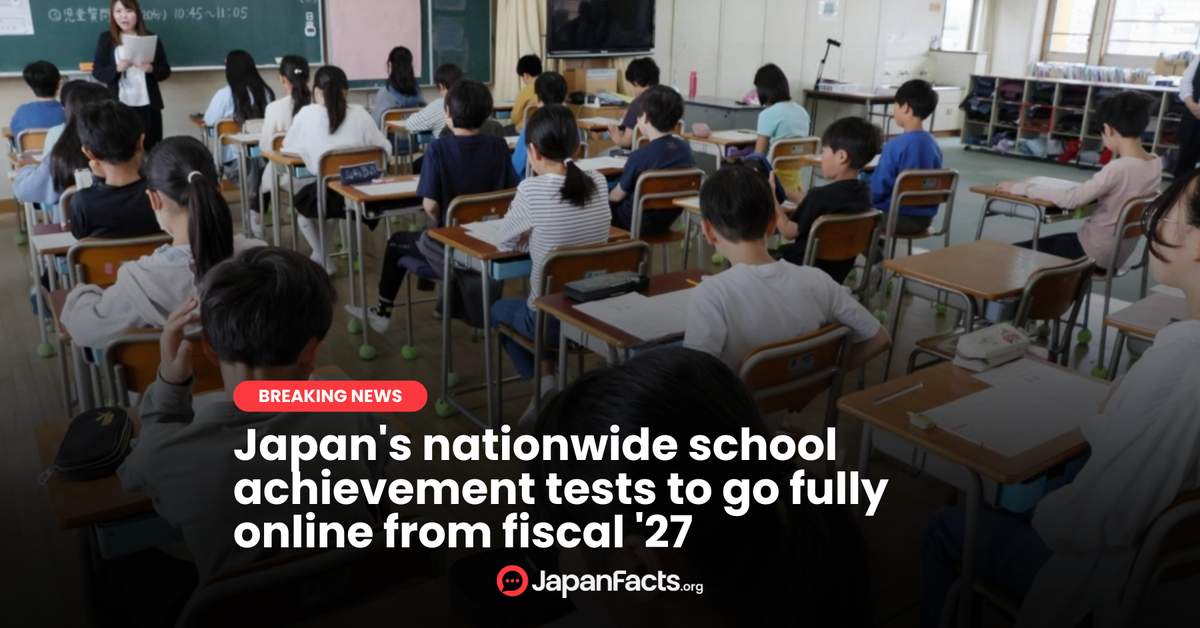 Online Achievement Tests: Japan's Educational System Goes Digital