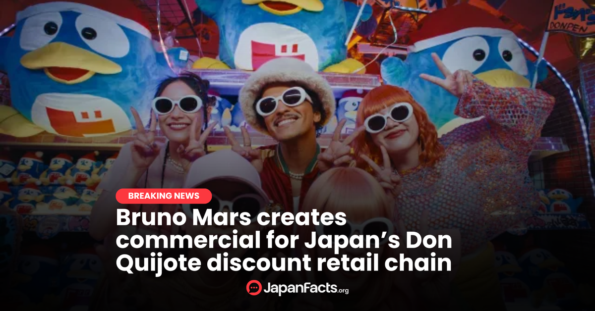 Bruno’s Buzzy New Ad Rocks Japan