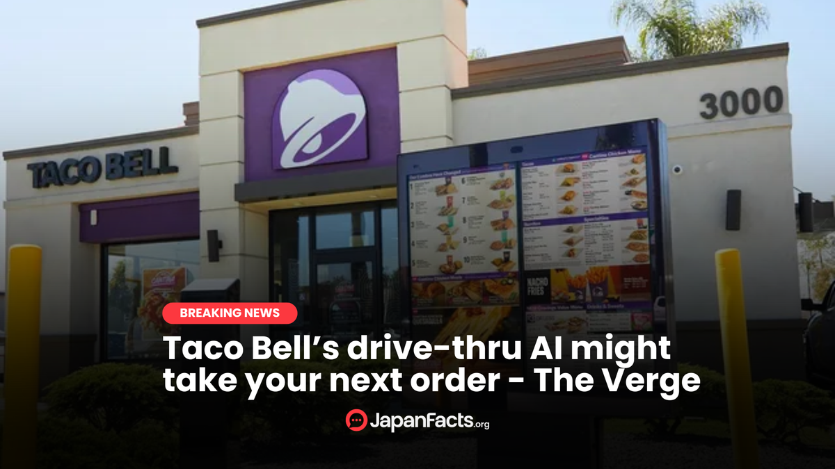 Taco Bell's Drive-Thru Goes High-Tech with AI-Powered Orders