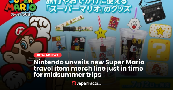 Mario Merch for Summer Trips