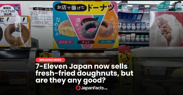 Fresh Fried Doughnuts Now Available at 7-Eleven Japan