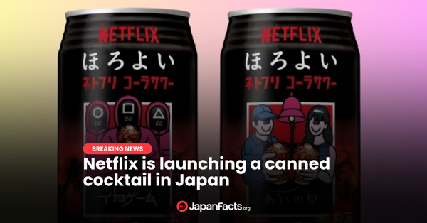 Netflix Launches Canned Cocktails in Japan